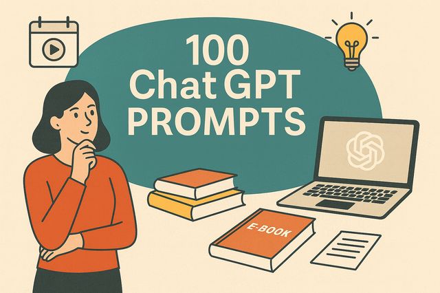 100 prompts ChatGPT to create and sell your info-products easily